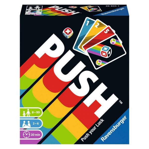 RAVENSBURGER 26828 - Kartenspiel - Push