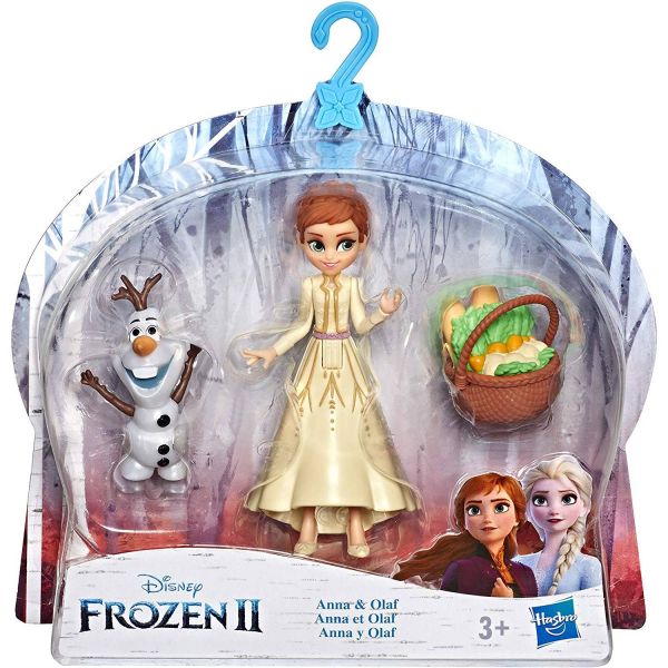 HASBRO E7079 - Disney Frozen II - Kleine Puppe mit Freund, ANNA &amp; OLAF