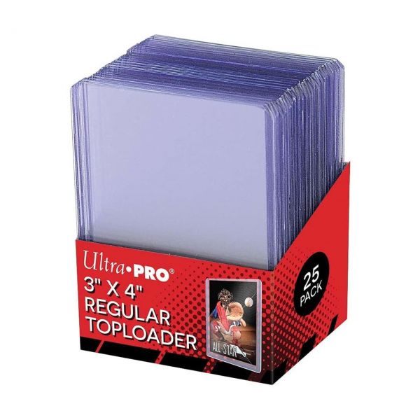 Ultra Pro 81222 - Sammelkarten Zubehör - Regular Toploader 3&quot; x 4&quot;, 25 Stück