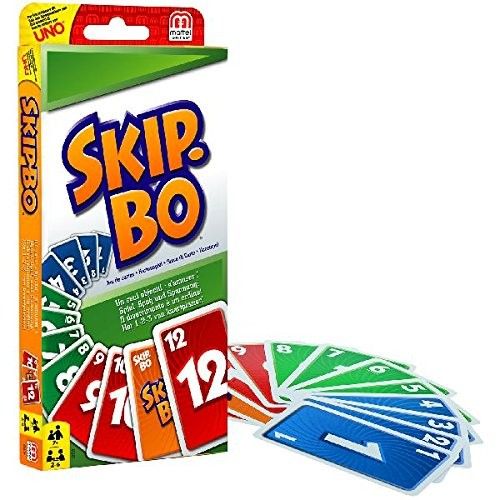 Mattel 52370 - Kartenspiel - Skip-Bo