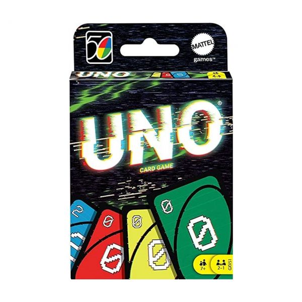 MATTEL GXV51 - Kartenspiel - UNO Iconic 00&#039;s