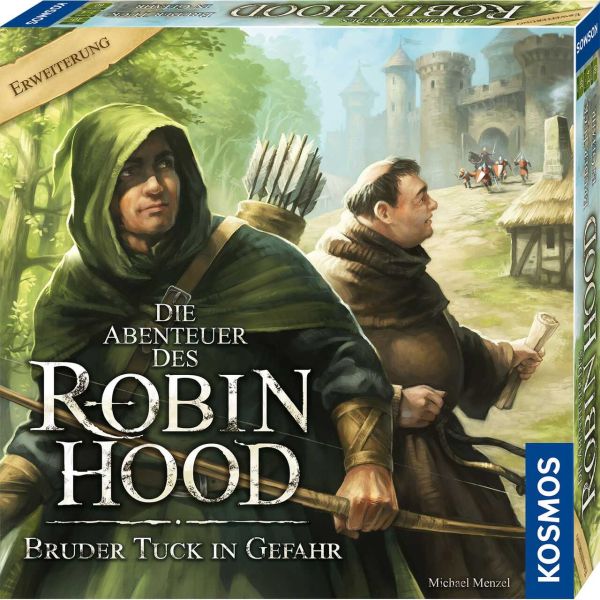 KOSMOS 683146 - Gesellschaftsspiel - Robin Hood Erweiterung, Bruder Tuck in Gefahr