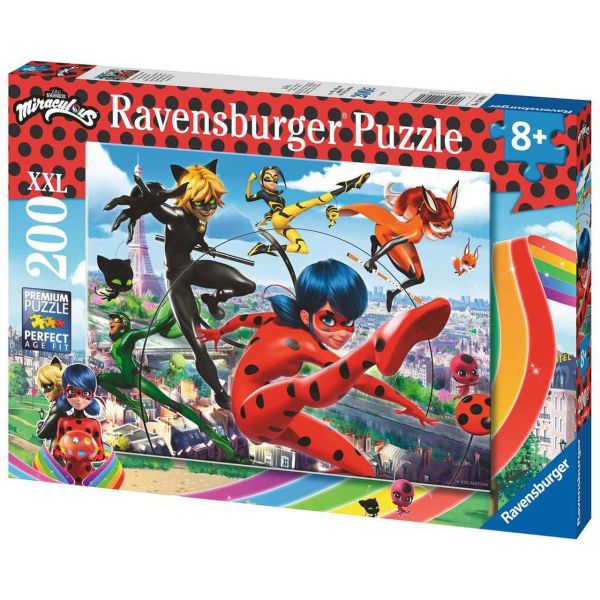 RAVENSBURGER 12998 - Puzzle - Superhelden-Power, 200 Teile XXL