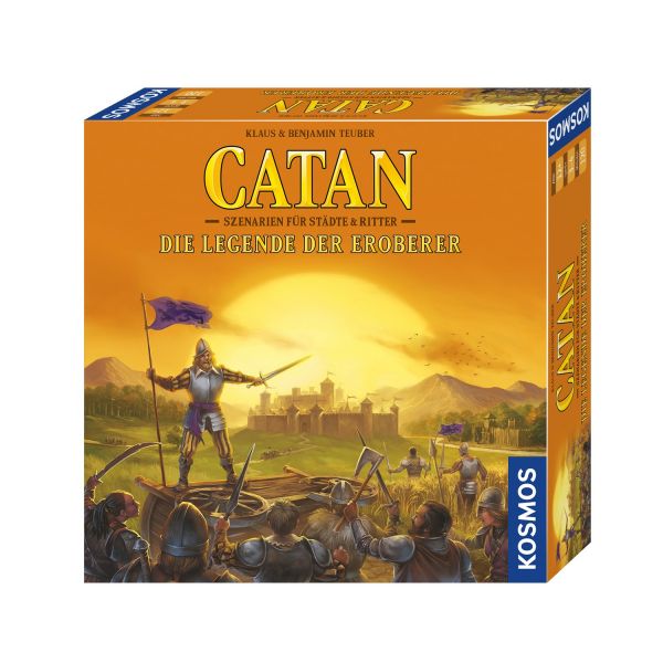 KOSMOS 695057 - Strategiespiel - Catan, Die Legende der Eroberer
