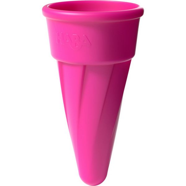 HABA 304678 - Sandspielzeug - Eistüte, pink