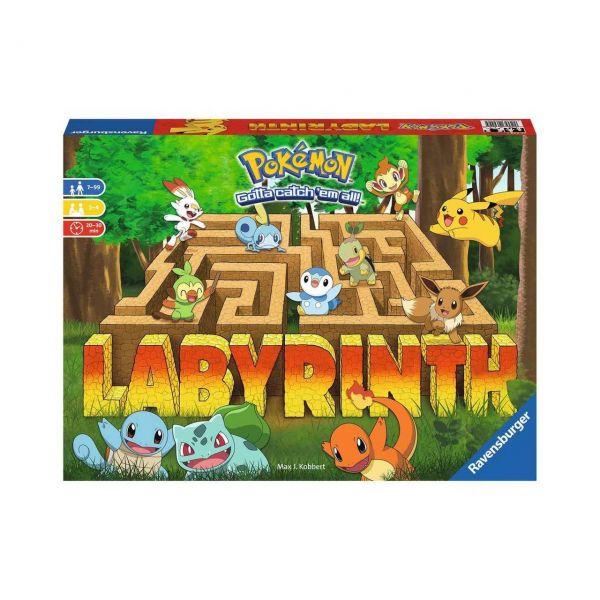 RAVENSBURGER 26949 - Familienspiel - Pokémon Labyrinth