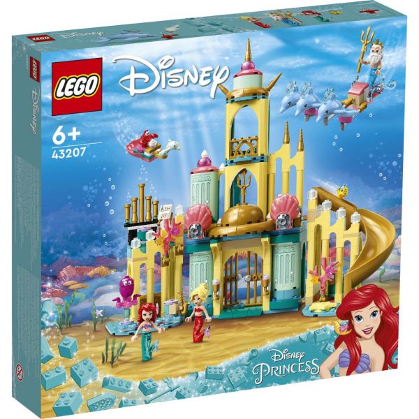 LEGO 43207 - Disney Princess - Arielles Unterwasserschloss