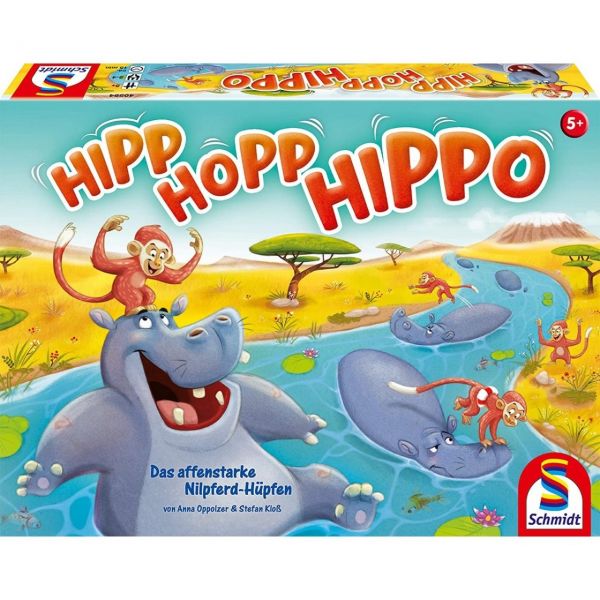 SCHMIDT 40594 - Kinderspiel - Hipp-HOPP-Hippo