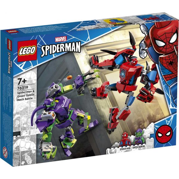 LEGO 76219 - Marvel Super Heroes™ - Spider-Mans und Green Goblins Mech-Duell