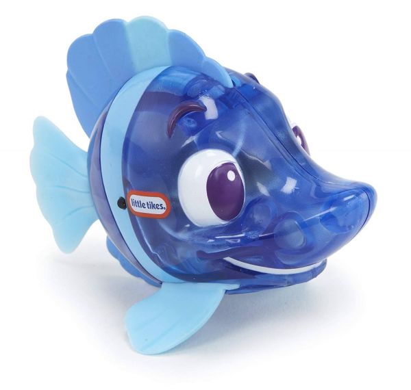 Little Tikes 173820 - Wasserspielzeug - Sparkle Bay, Funkelfisch, blau