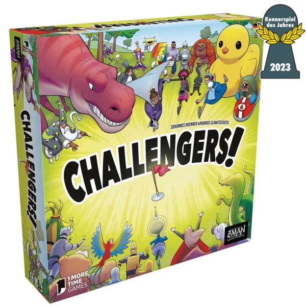 ASMODEE 0028 - Kartenspiel - Challengers