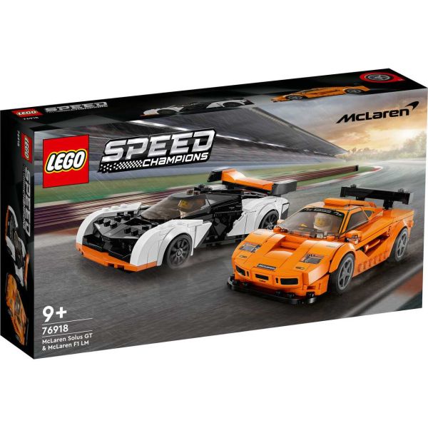 LEGO 76918 - Speed Champions - McLaren Solus GT &amp; McLaren F1 LM