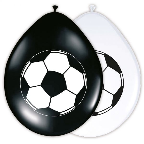 FOLAT 26225 - Geburtstag &amp; Party - Fußball Luftballons, 8 Stk., 30 cm