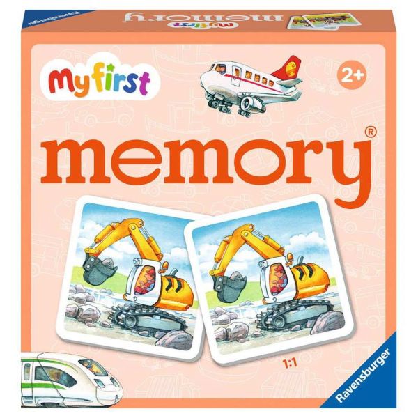 RAVENSBURGER 20878 - Kinderspiel - My first memory® Fahrzeuge