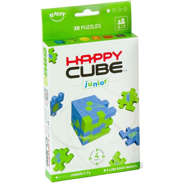 SMART GAMES 301 - Happy Cube - Junior, 6-er Pack