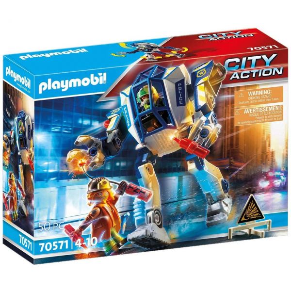 PLAYMOBIL 70571 - City Action - Polizei-Roboter - Spezialeinsatz