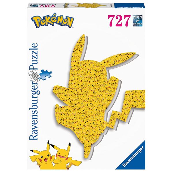RAVENSBURGER 16846 - Puzzle - Pikachu Pokémon, 727 Teile