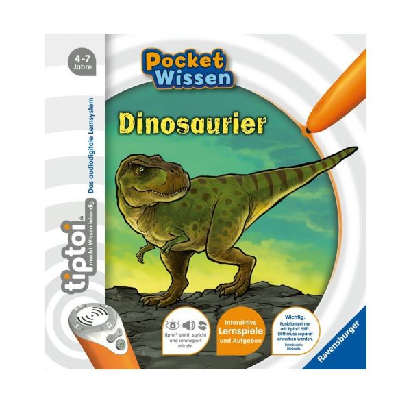 Ravensburger 00683 - tiptoi Buch - Pocket Wissen: Dinosaurier