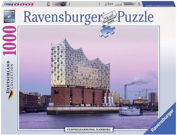 RAVENSBURGER 19784 - Puzzle - Elbphilharmonie Hamburg, 1000 Teile