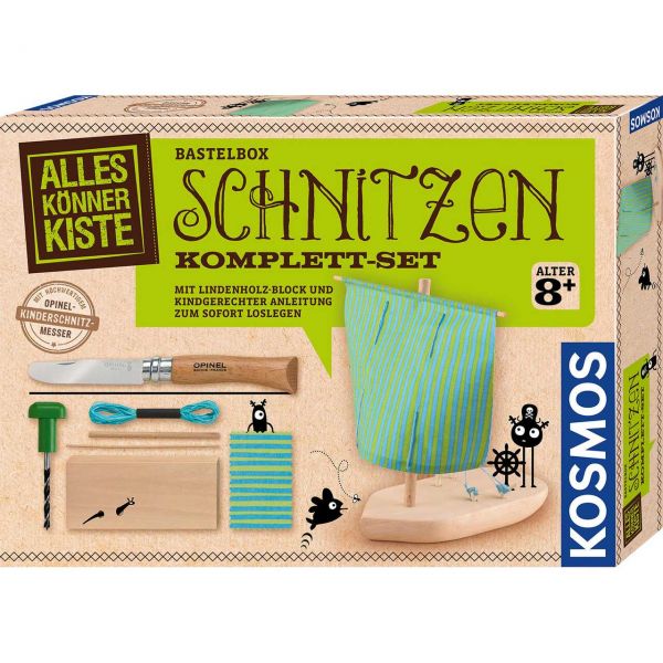 KOSMOS 604608 - Alles Könner Kiste - Schnitzen Komplett-Set 2022