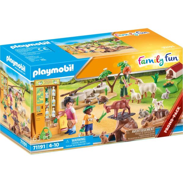 PLAYMOBIL 71191 - Family Fun - Streichelzoo
