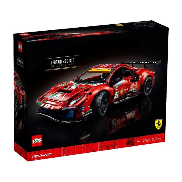 LEGO 42125 - Technic - Ferrari 488 GTE AF Corse #51