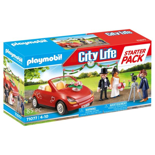 PLAYMOBIL 71077 - City Life - Starter Pack Hochzeit