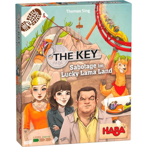 HABA 305855 - Kinderspiel - The Key - Sabotage im Lucky Lama Land