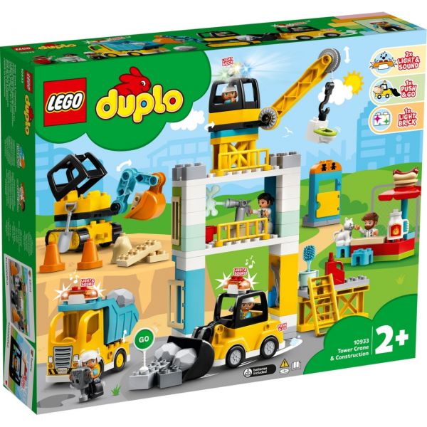 LEGO 10933 - DUPLO® - Große Baustelle mit Licht und Ton