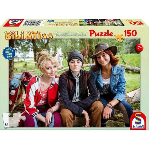 SCHMIDT 56234 - Puzzle - Bibi und Tina - Bibi, Tina und Adea, 150 Teile