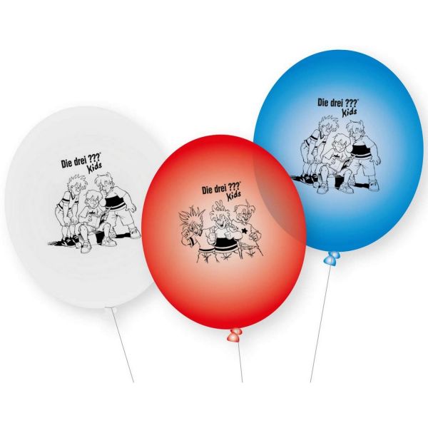 DH 422038 - Geburtstag &amp; Party - Die Drei ??? Kids, Ballons, 9 Stk.