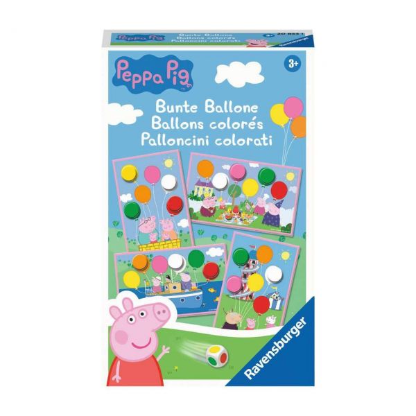 RAVENSBURGER 20853 - Mitbringspiel - Peppa Pig Bunte Ballone