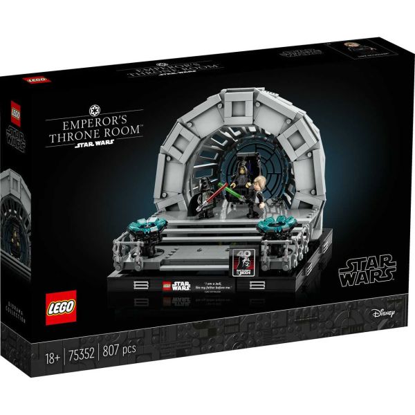LEGO 75352 - Star Wars™ - Thronsaal des Imperators™ – Diorama