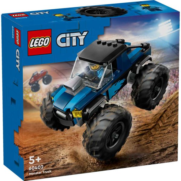 LEGO 60402 - City Fahrzeuge - Blauer Monstertruck