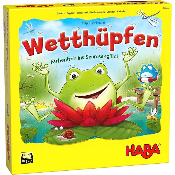 HABA 305272 - Gesellschaftsspiele - Wetthüpfen