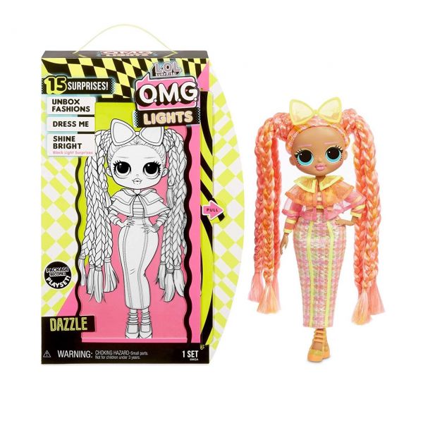 MGA 565185E7C - L.O.L. Surprise O.M.G. - Neon Doll, DAZZLE