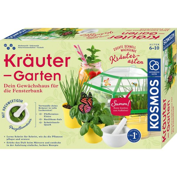 KOSMOS 632090 - Experimentierkasten - Kräuter-Garten