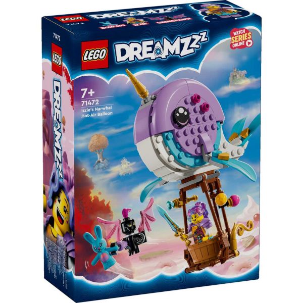 LEGO 71472 - DREAMZzz - Izzies Narwal-Heißluftballon