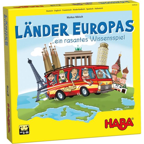 HABA 304532 - Mitbringspiele &amp; Lernspiele - Länder Europas