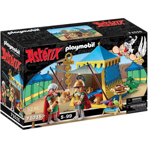 PLAYMOBIL 71015 - Asterix - Anführerzelt mit Generälen