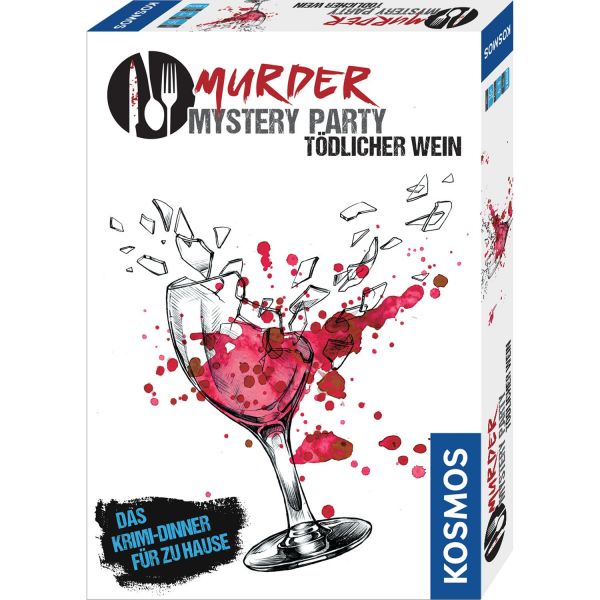KOSMOS 695125 - Murder Mystery Party - Tödlicher Wein