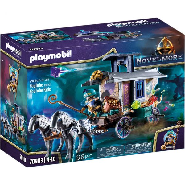 PLAYMOBIL 70903 - Novelmore - Violet Vale Händlerkutsche