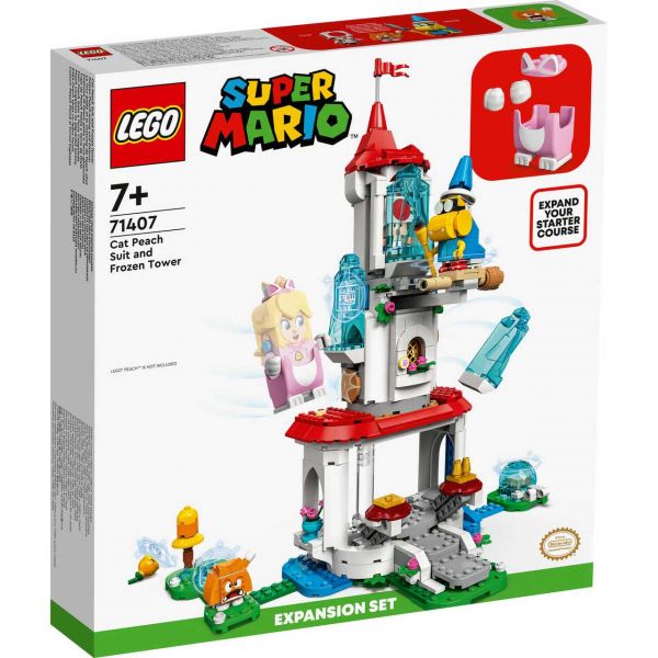 LEGO 71407 - Super Mario™ - Katzen-Peach-Anzug und Eisturm – Erweiterungsset