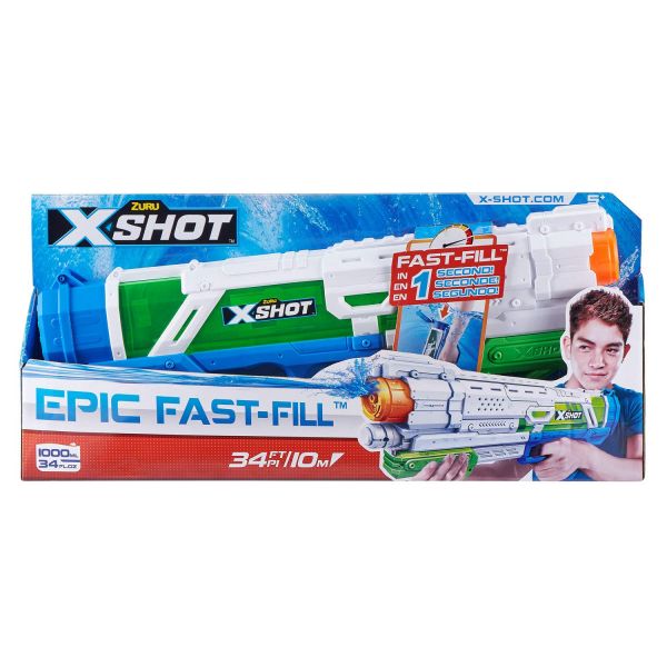 ZURU 56221 - X-Shot Wasserpistole - Epic Fast-Fill