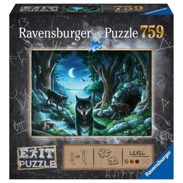 RAVENSBURGER 15028 - Puzzle - Exit 7: Wolfsgeschichten, 759 Teile