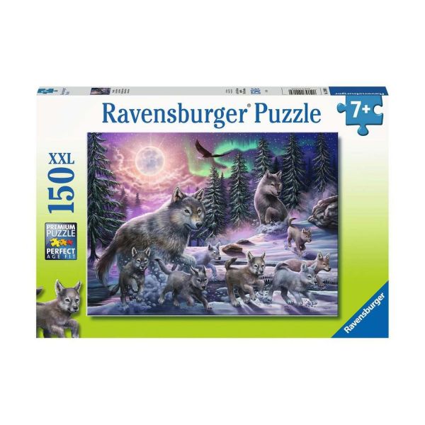 RAVENSBURGER 12908 - Puzzle - Nordwölfe, 150 Teile