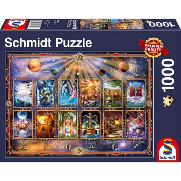 SCHMIDT 58347 - Puzzle - Sternzeichen, 1000 Teile