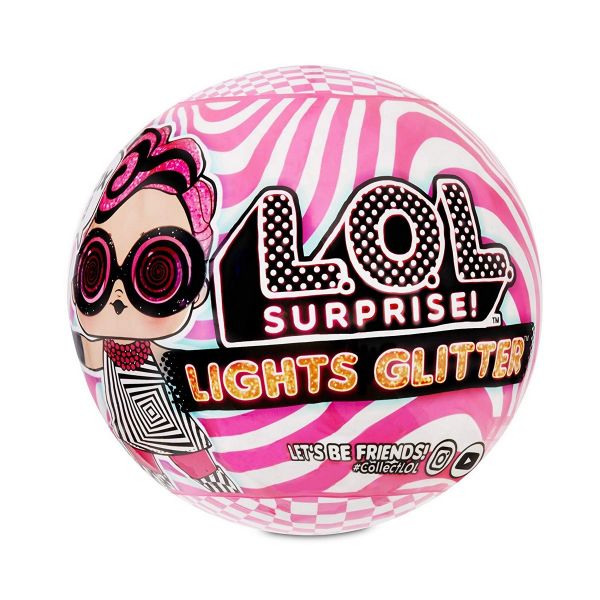 MGA 564836E7C - L.O.L. Surprise Lights Glitter - Glitzer LOL Puppe UV