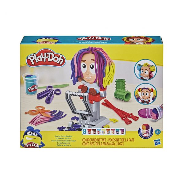 HASBRO F1260 - Play-Doh - Verrückter Freddy Friseur