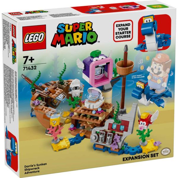 LEGO 71432 - Super Mario™ - Dorrie und das versunkene Schiff, Erweiterungsset